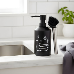 Soap Dispenser with Brush